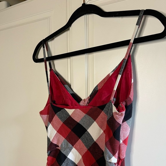 Monse Plaid Twisted Dress - Picture 11 of 16